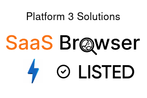 Platform 3 Solutions - SaaS Browser Verified Badge