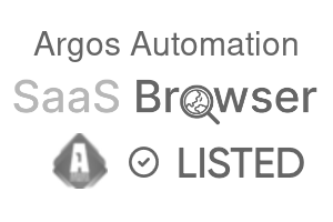 Argos Automation - SaaS Browser Verified Badge