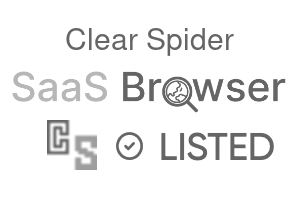 Clear Spider - SaaS Browser Verified Badge