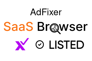 AdFixer - SaaS Browser Verified Badge
