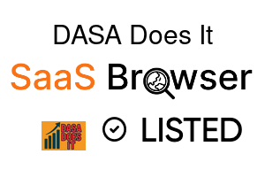 DASA Does It - SaaS Browser Verified Badge