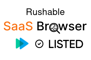 Rushable - SaaS Browser Verified Badge