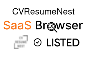 CVResumeNest - SaaS Browser Verified Badge