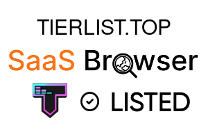 TIERLIST.TOP - SaaS Browser Verified Badge