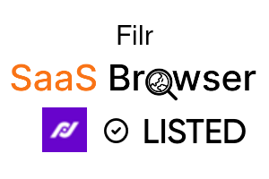 Filr - SaaS Browser Verified Badge