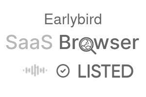 Earlybird - SaaS Browser Verified Badge