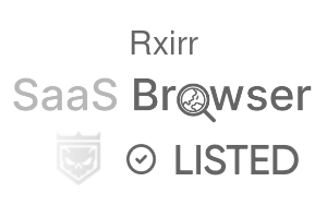 Rxirr - SaaS Browser Verified Badge