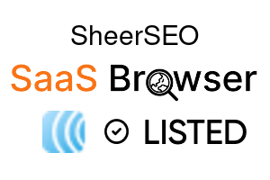 SheerSEO - SaaS Browser Verified Badge