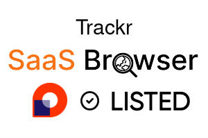 Trackr - SaaS Browser Verified Badge