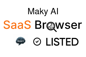 Maky AI - SaaS Browser Verified Badge