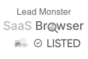 Lead Monster - SaaS Browser Verified Badge