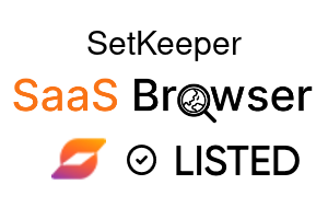 SetKeeper - SaaS Browser Verified Badge