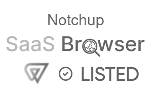 Notchup - SaaS Browser Verified Badge