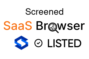 Screened - SaaS Browser Verified Badge