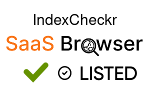IndexCheckr - SaaS Browser Verified Badge