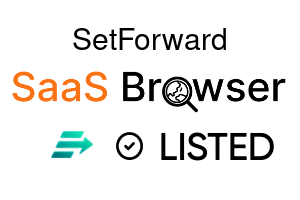 SetForward - SaaS Browser Verified Badge