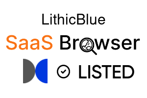 LithicBlue - SaaS Browser Verified Badge