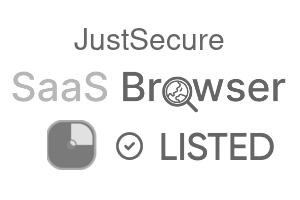 JustSecure - SaaS Browser Verified Badge