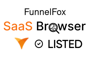 FunnelFox - SaaS Browser Verified Badge