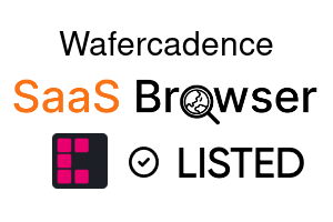Wafercadence - SaaS Browser Verified Badge