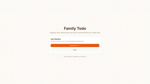 Family Todo Screenshot