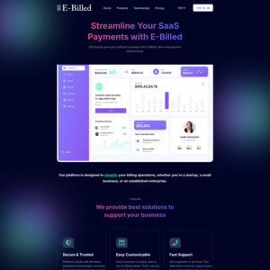 E-Billed Screenshot