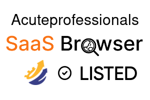 Acuteprofessionals - SaaS Browser Verified Badge