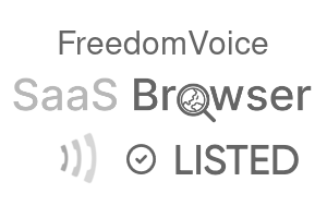 FreedomVoice - SaaS Browser Verified Badge