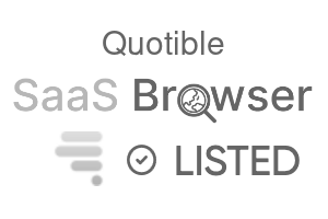 Quotible - SaaS Browser Verified Badge