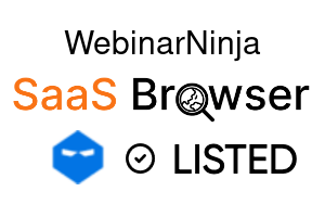 WebinarNinja - SaaS Browser Verified Badge