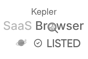Kepler - SaaS Browser Verified Badge