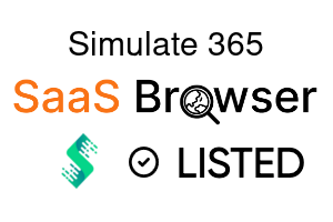 Simulate 365 - SaaS Browser Verified Badge