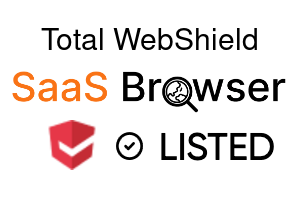 Total WebShield - SaaS Browser Verified Badge