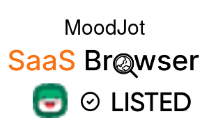 MoodJot - SaaS Browser Verified Badge