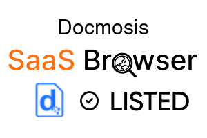 Docmosis - SaaS Browser Verified Badge