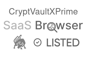 CryptVaultXPrime - SaaS Browser Verified Badge