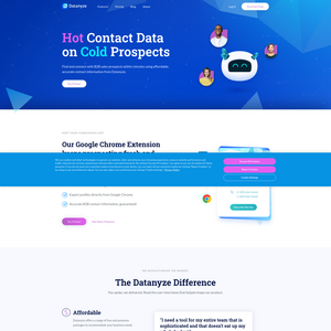 Datanyze Screenshot