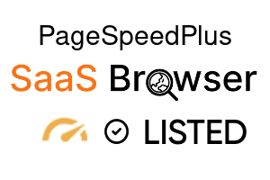 PageSpeedPlus - SaaS Browser Verified Badge