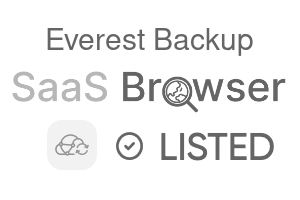 Everest Backup - SaaS Browser Verified Badge