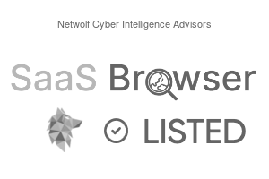 Netwolf Cyber Intelligence Advisors - SaaS Browser Verified Badge