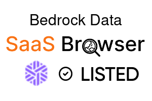 Bedrock Data - SaaS Browser Verified Badge