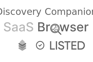 Discovery Companion - SaaS Browser Verified Badge