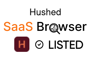 Hushed - SaaS Browser Verified Badge