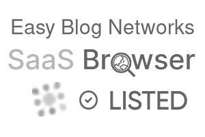 Easy Blog Networks - SaaS Browser Verified Badge