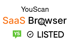 YouScan - SaaS Browser Verified Badge