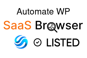 Automate WP - SaaS Browser Verified Badge
