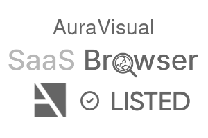 AuraVisual - SaaS Browser Verified Badge