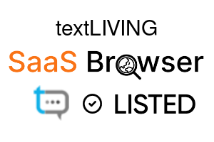 textLIVING - SaaS Browser Verified Badge