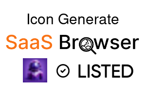 Icon Generate - SaaS Browser Verified Badge