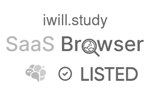i will study - SaaS Browser Verified Badge